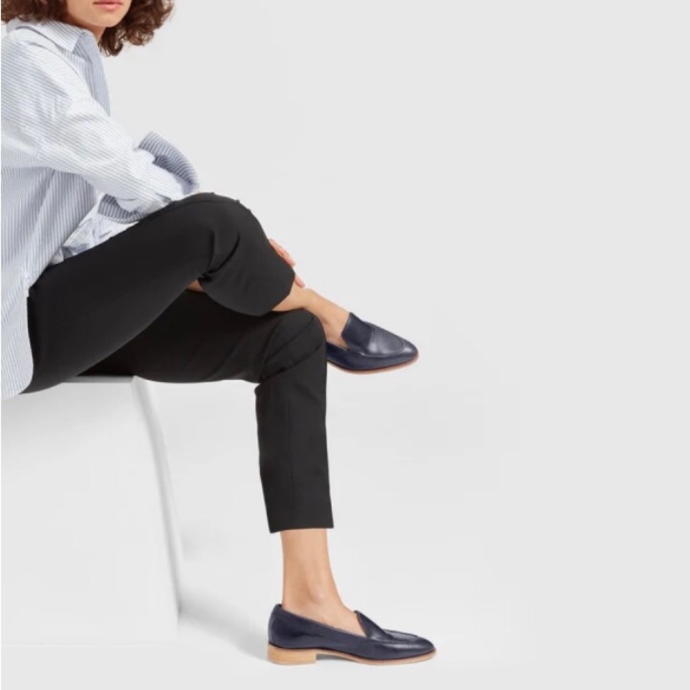 Everlane Black Leather Modern Loafer - New, size 6 - Picture 3 of 11